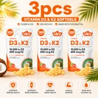 Vev Vitamin D3 + K2 Complex With Virgin Coconut Oil Daily Immune & Bone Health New. Price: $20.98.
