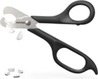 Auvon Scissors-shaped Pill Cutter, Sharp Blade Splitter For Easily Black New. Price: $13.15.