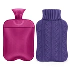 Samply Hot Water Bottle With Knitted Cover, Bag For 2L, Purple New. Price: $18.98.