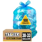 32-33 Gallon Recycling Bags Heavy Duty (megavalue Pack 100 W/ties) Blue ... New. Price: $46.62.