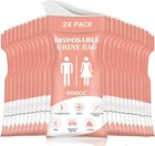 Dibbatu Disposable Urinal Bag, 800ML Emergency Urine Pack, PINK-24 New. Price: $45.54.