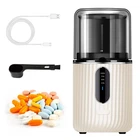 Aussnice Cordless Electric Pill Crusher Grinder - Cutters For Beige New. Price: $69.99.