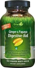 Irwin Naturals Ginger And Papaya Digestive-aid 60 Liquid Soft-gels New. Price: $37.99.