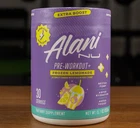 Alani Nu Pre Workout+ Powder Frozen Lemonade, Extra Boost, Sugar Free Exp: 04/26 New. Price: $29.99.