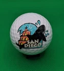San Diego California Logo Golf Ball Used. Price: $6.95.