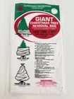 New Holiday Trims Giant Christmas Tree Skirt Removal Bag 144" Cir X 90" Tall. Price: $9.95.