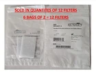 Lot 12 Sunset CF2107-2 Resmed S9 Airsense Style Filter 6 Bags Each Sealed New. Price: $14.98.