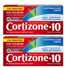 (2 Pack) Cortizone 10 Maximum Strength Cream, 1% Hydrocortisone Anti-itch, 4 Oz New. Price: $13.55.