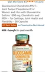 Vimerson Health Glucosamine Chondroitin Msm Turmeric Joint Support Capsules 90CT New. Price: $56.00.