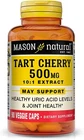 Mason Natural Tart Cherry 500MG Veggie Caps - Supports Healthy Uric Acid Levels New. Price: $21.69.