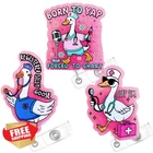 Yj Silly Goose Nurse Badge Reel New. Price: $20.00.
