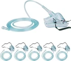 5PCS Oxygen Mask W/6.6FT Tubing&adjustable Elastic Strap Pediatric Standar Small New. Price: $28.99.