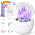 Dental Ultrasonic Retainer Cleaner Machine - 45KHZ Cleaning Pod For White New. Price: $31.99.