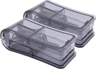 Cutter, Splitter, Organizer For Pills/supplement/medication 2 Pcs (black) New. Price: $8.63.