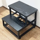 Szlhanjz Stool, Bedside For High With Round Corners, 2 Black New. Price: $51.16.