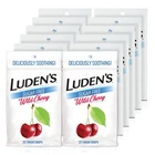 Ludens Sugar Free Wild Cherry Throat Drops, Sore Relief, 25 Count 12 Pack New. Price: $42.74.