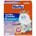 Hefty Ultra Strong Tall Kitchen Trash BAGS,13 Gallon, 80 Count(pack Of 1) New. Price: $13.99.