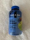 One Day Men's Multi Gummy Nutritional Support 6 Vital Functions 170CT New. Price: $19.99.