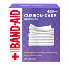Band-aid Brand Absorbent Cushion Care Sterile Square 4X4 Inch (pack Of 25) New. Price: $16.82.