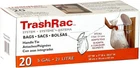 Trashrac 5 Gal. Bags Handle Tie 20 Pk New. Price: $8.09.