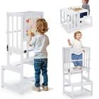 Cosyland 3-IN-1 Multifunctional Toddler Standing Tower Safety Kitchen New. Price: $98.83.