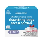 Amazon Basics Ultra-force Tall Kitchen Drawstring Trash Bags, Lavender Scented New. Price: $19.98.