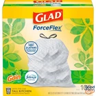 Glad Forceflex Tall Kitchen Drawstring Trash Bags - Gain Original 13 Gallon New. Price: $17.99.