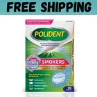 Polident Smokers Antibacterial Dental Appliance Cleanser Tablets, 90 Count New. Price: $8.99.