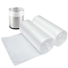 3 Gallon Small Clear Bathroom Trash Bags, Office Wastebasket Liners Garbage B... New. Price: $15.89.