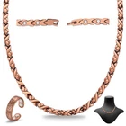 Cigmag Copper Necklace For Women - Magnetic 99 Solid Pure Ring Set New. Price: $47.84.