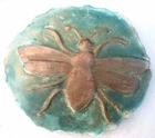 Plaster Concrete Small Bumble Bee Plastic Mold 8.25" X 3/4" Thick New. Price: $24.00.