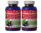 Alpha Lipoic Acid - Premium Resveratrol 1200MG Blood Support Bottles New. Price: $34.63.