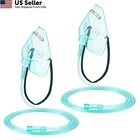 2PCS Adult Oxygen Mask With 6.6 Ft Tubing Adjustable Strap New From Usa. Price: $14.03.