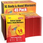 Large Hand & Body Warmers 45 Pack - To 18 Hours Of Heat Super Long Lasting... New. Price: $19.49.