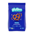 Glutino Gluten Free Pretzel Twists, Salted, 8 Oz New. Price: $6.99.