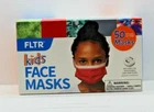 Fltr Kids General Use Face Masks 50 ** 20 Adjustable Ear Clip New. Price: $16.60.