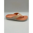 Spenco Flip Flop Sandals Women's 9D, Orange Striped Orthotic Insole, Nwob New. Price: $29.94.