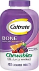 Caltrate Chewables 600+D3 Plus Minerals Calcium Vitamin 155CT Exp 10/26 Fresh! New. Price: $26.07.