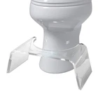 Squatty Potty Ghost Acrylic Toilet Stool 7 43220-56841 New. Price: $119.98.