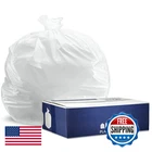 Plasticplace 32-33 Gallon Trash Bags 0.7 Mil White Garbage Can Liners X 39 New. Price: $54.23.