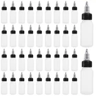 Bekith 40 Pack 1OZ Dispensing Bottles, Boston Round Hdpe Plastic Translucent New. Price: $23.38.