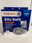 Walgreens Personal Care Sitz Bath With 1 Basin & Bag, Fits All Standard Toilets New. Price: $19.99.