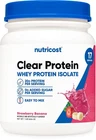 Nutricost Clear Whey Protein Isolate Powder (strawberry Banana) 1 Lb New. Price: $32.98.