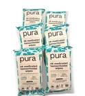 Pura Hemorrhoid Wipes, 6 Packs X 48 Medicated Flushable New. Price: $23.97.