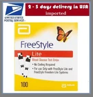 Freestyle Lite Blood Glucose Diabetic Test Strips 100CT 27/6 Or 1/28 Us Shipper New. Price: $31.97.