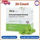 Tcs Fresh Dental Appliance Cleaner, 24 Count Professional Strength Concentrated New. Price: $35.09.