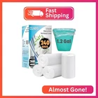 Small Trash Bags Ccliners 1.2 Gallon 240 Clear Garbage Mini Bathroom New. Price: $23.95.