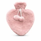 Happy Heaters Hot Water Bottle With Fluffy Cover Pink, Ideal For Period, Ba... New. Price: $23.73.