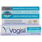 6 Pack Vagisil Sensitive Skin 1 % Hydrocortisone Anti-itch Creme, Oz New. Price: $43.85.