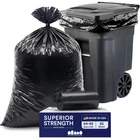Plasticplace 64-65 Gallon Black Trash Bags, Heavy 1 Count (pack Of 25), New. Price: $29.30.